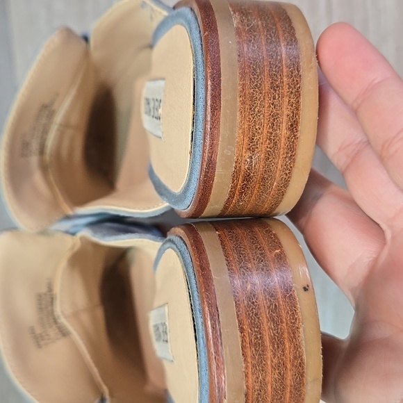 Steve Madden Women Tassel Magan Leather The Pointed Toe Heels Shoes sz 5.5M - Picture 7 of 13